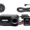 Dashcam Bundle 322GW Von Nextbase Inkl. Kabelloser Innenraum-Kamera, 32GB SD-Karte, Festeinbau-Kabelsatz Und Einbau