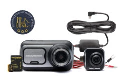 Dashcam Bundle 422GW Von Nextbase Inkl. Kabelloser Rücksichtkamera, 32GB SD-Karte, Festeinbau-Kabelsatz Und Einbau