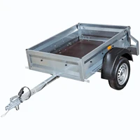 Stedele Einachsanhänger Mit Feuerverzinktem Stahlgrundrahmen, Bis 750 Kg, 145x106x35 Cm