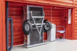 Stedele Einachsanhänger Mit Stahlgrundrahmen Und Klappbarer Deichsel, Bis 750 Kg