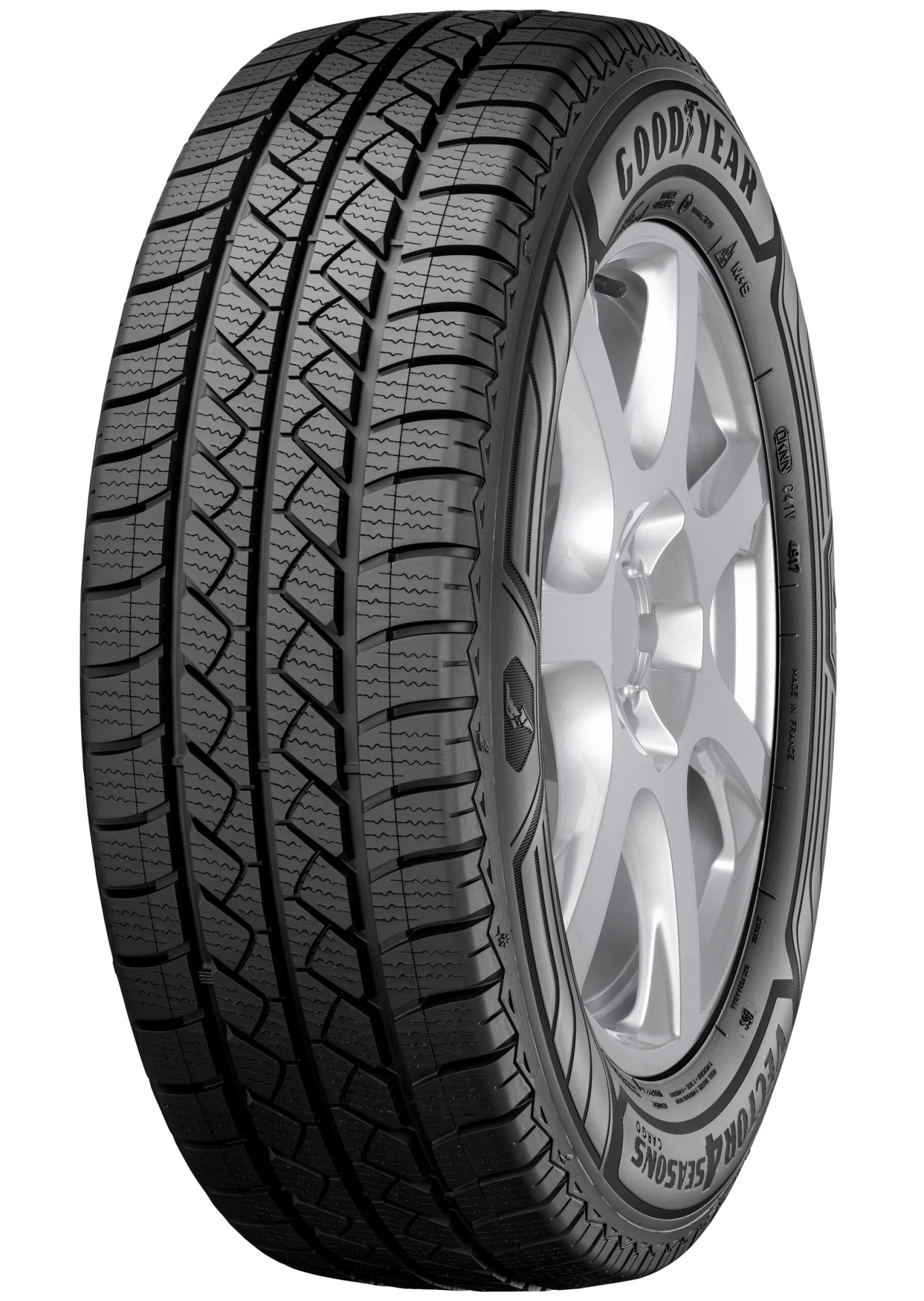 Goodyear Vector 4Seasons Cargo 205/75 R16 110R C M+S Ganzjahresreifen 1 Goodyear Vector 4Seasons Cargo 205/75 R16 110R C M+S Ganzjahresreifen