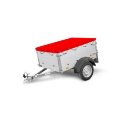 Startrailer Einachsanhänger Aus Aluminium Inkl. Bordwandaufsatz Und Passender Abdeckplane,, Bis 750 Kg, Von Humbaur