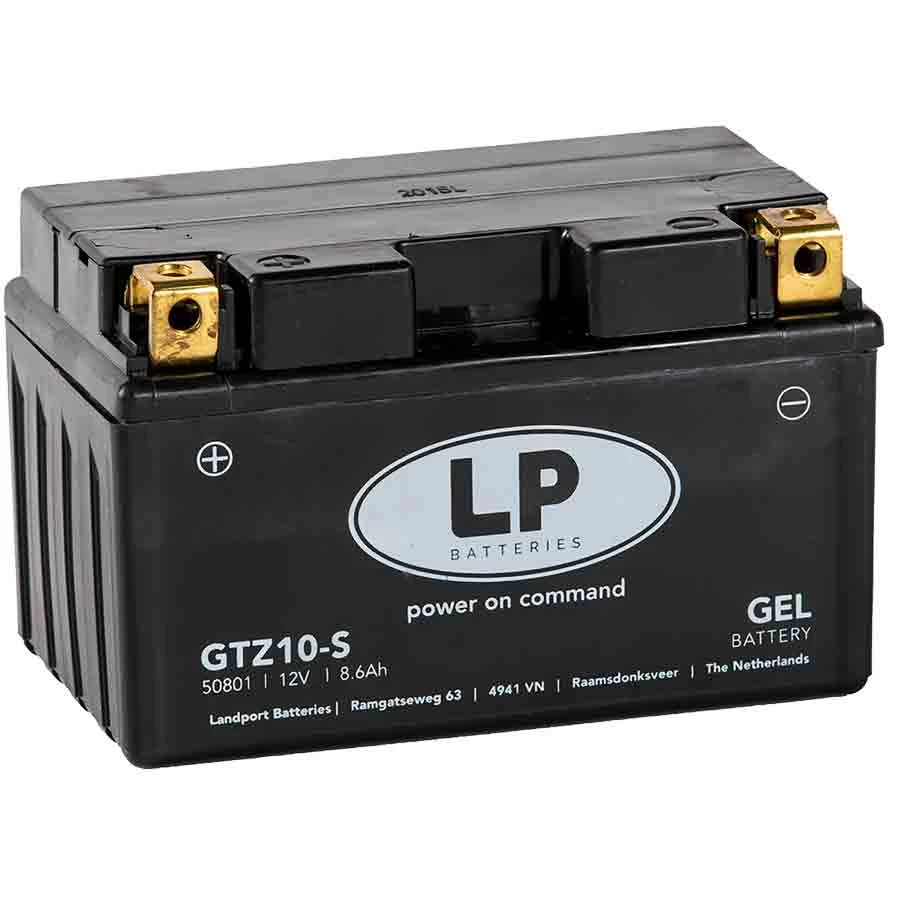 Landport GTZ10-S GEL Motorrad Batterie, 12 V 8,6 AH 1 Landport GTZ10-S GEL Motorrad Batterie, 12 V 8,6 AH