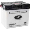Landport Y60-N30L-A Motorrad Batterie Inkl. Befüllung Batteriesäure, 12V, 30Ah