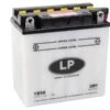 Landport YB9B Motorrad Batterie Inkl. Befüllung Batteriesäure, 12V, 9Ah