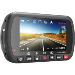 Kenwood Dashcam DRV-A201 Mit 2 Megapixel CMOS Sensor, 136° Weitwinkelobjektiv Und G-Sensor