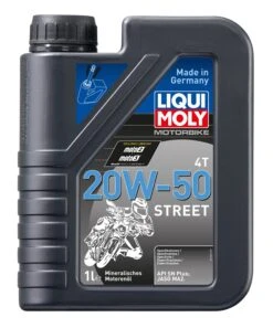 Liqui Moly Motorbike 4T 20W-50 Street Motorrad Motoröl, 1 L