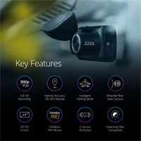 Nextbase Dashcam 222X Front- Und Rücksichtkamera, Mit 2,5" Display, 1080p Mit 30 FPS, 140° Weitwinkel, G-Sensor, Intelligentem Parkmodus Uvm. 6 Nextbase Dashcam 222X Front- Und Rücksichtkamera, Mit 2,5" Display, 1080p Mit 30 FPS, 140° Weitwinkel, G-Sensor, Intelligentem Parkmodus Uvm. – Bild 6