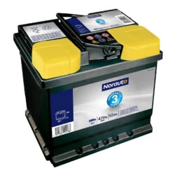 Autobatterie 18 Von Norauto, 60 Ah, 540 A, 3 J. Garantie