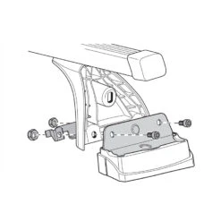 Norauto Montagekit 203 Für Fahrzeuge Mit Fixpunkten, 1 Satz (= 4 Stück)
