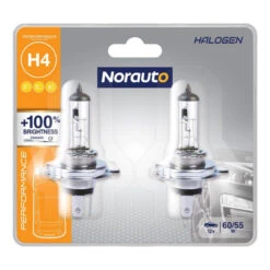 Norauto H4 Performance +100% Glühlampen, 2 Stück