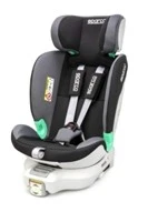 Kindersitz Mit ISOFIX-Befestigungssystem Sparco, Gruppe 0/1/2/3, Schwarz Grau 3 Kindersitz Mit ISOFIX-Befestigungssystem Sparco, Gruppe 0/1/2/3, Schwarz Grau – Bild 3