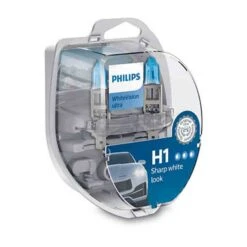 Philips White Vision Ultra H1 Halogen-Scheinwerferlampe, 2 Stück