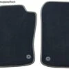 SCHÖNEK Passform Autoteppich 2-teiliges Set "Exclusive" Mit Stick, Auto Textil Fußmatten Aus Polyamid Tuft Für Opel Zafira B Hintere Sitzreihe Baujahr 2005 Bis 2011