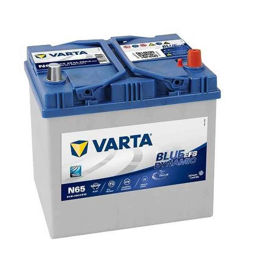 VARTA Blue Dynamic EFB Autobatterie, JIS, 565 501 065, 65 Ah, 650 A 1 VARTA Blue Dynamic EFB Autobatterie, JIS, 565 501 065, 65 Ah, 650 A